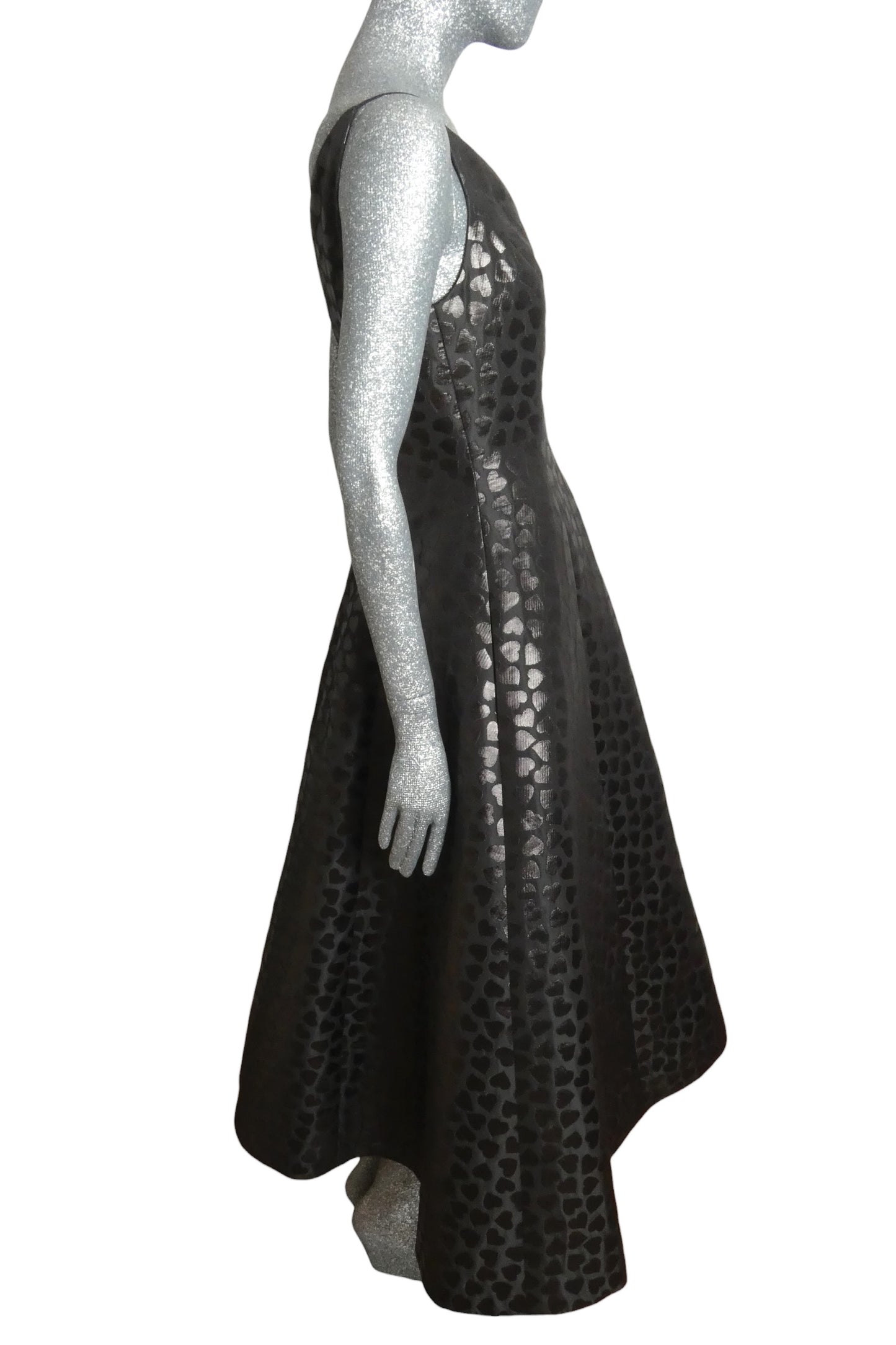 2022 Jacquard Heart Dress, Size-2