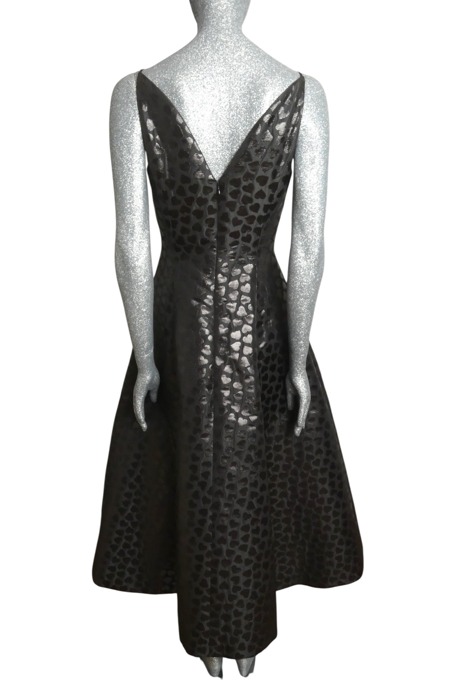 2022 Jacquard Heart Dress, Size-2