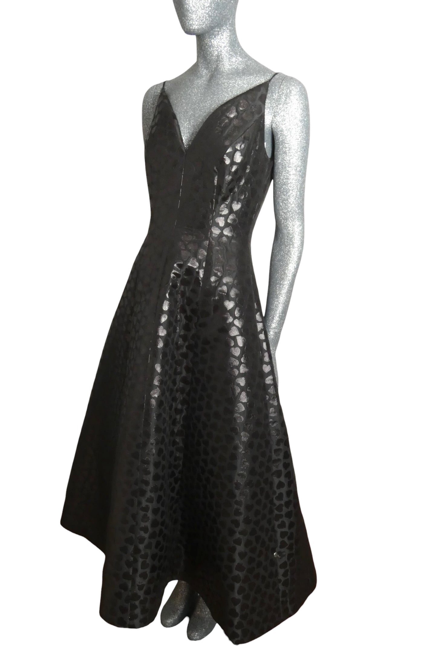 2022 Jacquard Heart Dress, Size-2
