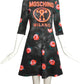 MOSCHINO COUTURE! - 2021 NWT Printed Knit Shift Dress, Size-4