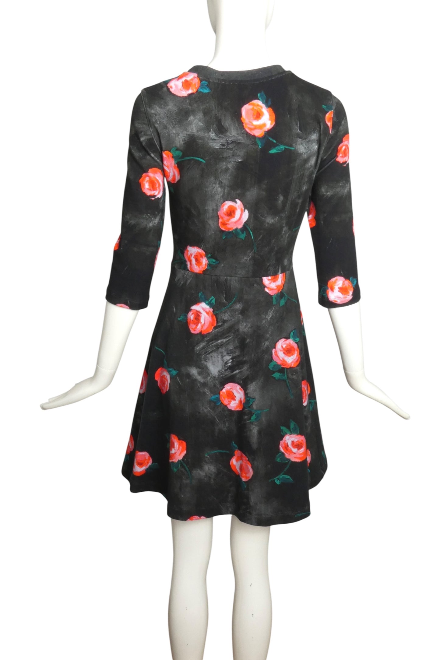 NWT 2021 Printed Knit Shift Dress, Size-4