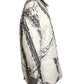 MOSCHINO JEANS - 1990s Tire Track Puffer Coat, Size 8