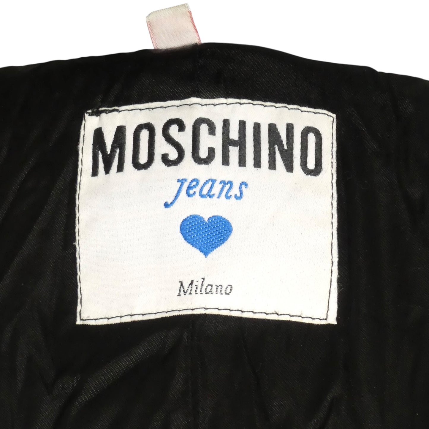 MOSCHINO JEANS - 1990s Tire Track Puffer Coat, Size 8