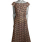 1950s Embroidered Party Dress, Size 6