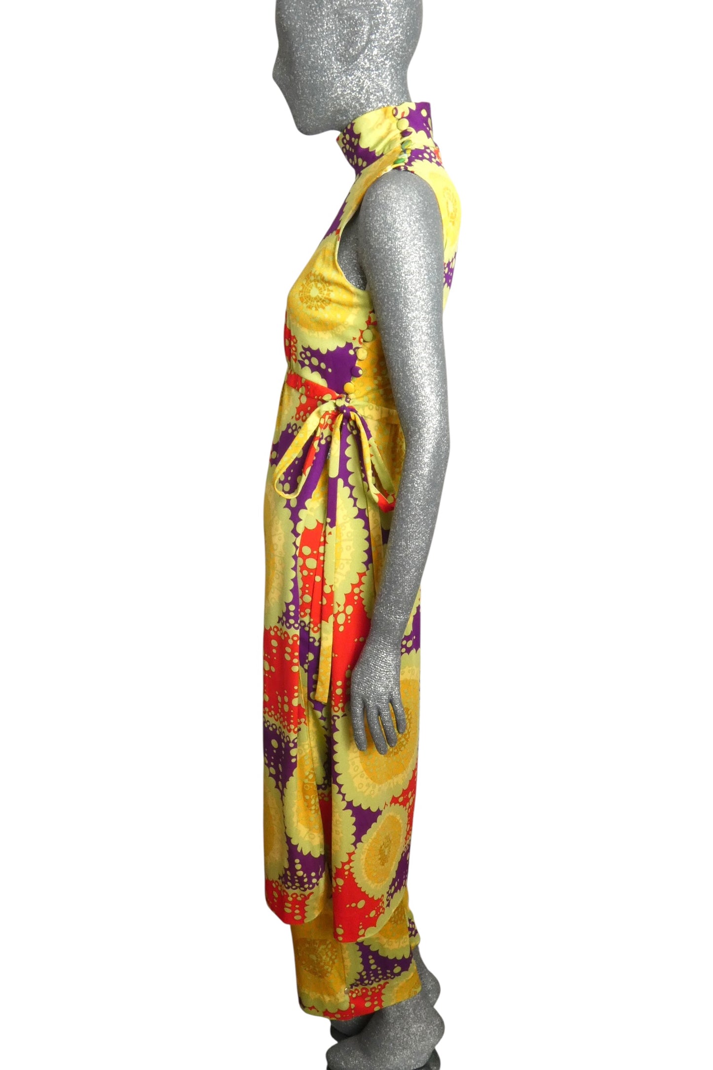 1970s Knit Pant & Tunic Ensemble, Size-6