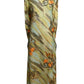 1970s Floral Knit Maxi Dress, Size-8
