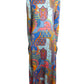 1970s Printed Knit Maxi Dress, Size-10