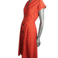 1940s Paisley Cotton Dress, Size 4