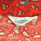 1940s Paisley Cotton Dress, Size 4