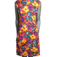 1950s Floral Cotton Dress, Size 6