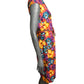 1950s Floral Cotton Dress, Size 6