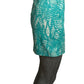 Printed Cotton Mini Skirt, Size 6