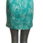 Printed Cotton Mini Skirt, Size 6