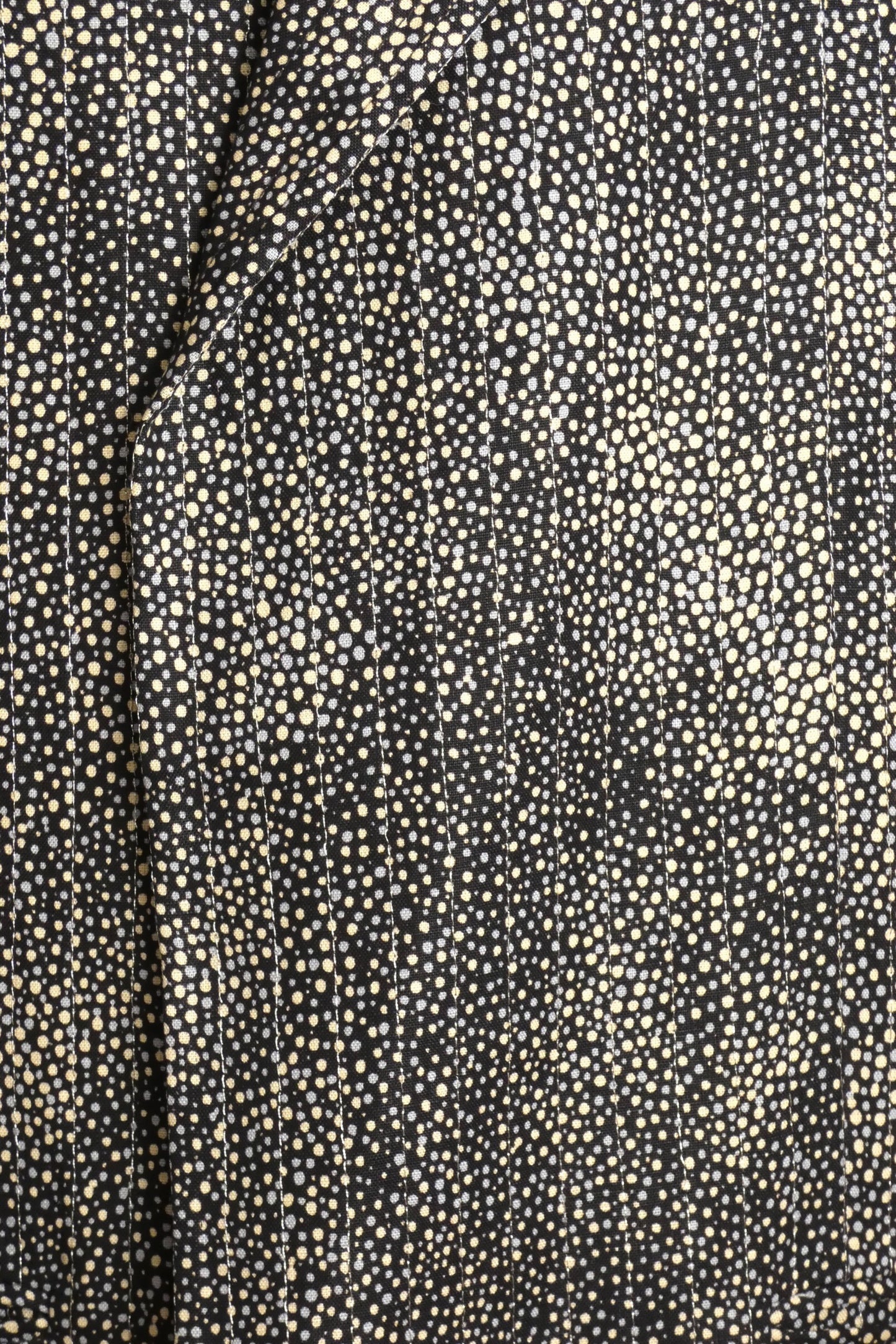 1980s Polka Dot Print Coat, Size 10