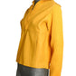NWT 2019 Leather & Knit Sweater, Size 4