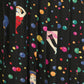 1980s Pleated Silk Skirt, Size 4