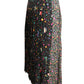 1980s Pleated Silk Skirt, Size 4