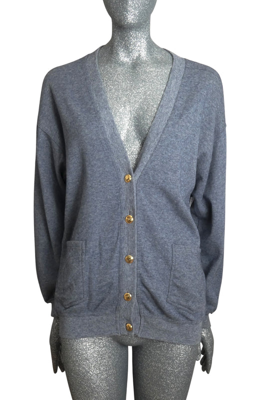 1990s "King of Hearts" Cardigan, Size 8