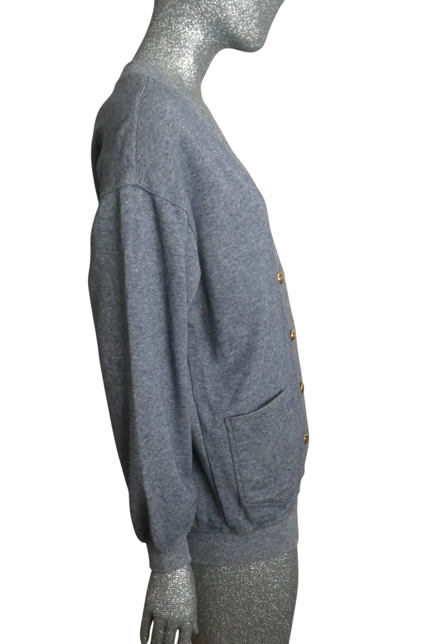 1990s "King of Hearts" Cardigan, Size 8