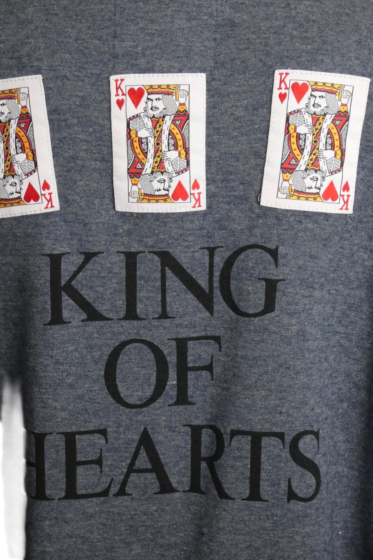 1990s "King of Hearts" Cardigan, Size 8