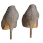 Faux Python Platform Pumps, Size-38.5