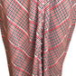 2018 NWT Gingham Crepe Dress, Size 4