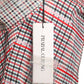 2018 NWT Gingham Crepe Dress, Size 4