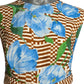 2023 Floral Print Midi Dress, Size 14