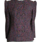 PIERRE CARDIN HAUTE COUTURE - 1980 Purple Wool Tweed Blazer, Size-6