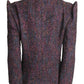 PIERRE CARDIN HAUTE COUTURE - 1980 Purple Wool Tweed Blazer, Size-6
