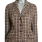 Plaid Wool Jacket, Size 12