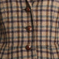 Plaid Wool Jacket, Size 12