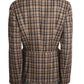 Plaid Wool Jacket, Size 12