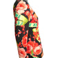 1990s Floral Faille Jacket, Size 8