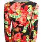 1990s Floral Faille Jacket, Size 8