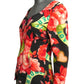 1990s Floral Faille Jacket, Size 8