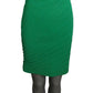 GIANNI VERSACE COUTURE - 1989 Green Wool Skirt Suit, Size-8