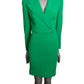 GIANNI VERSACE COUTURE - 1989 Green Wool Skirt Suit, Size-8