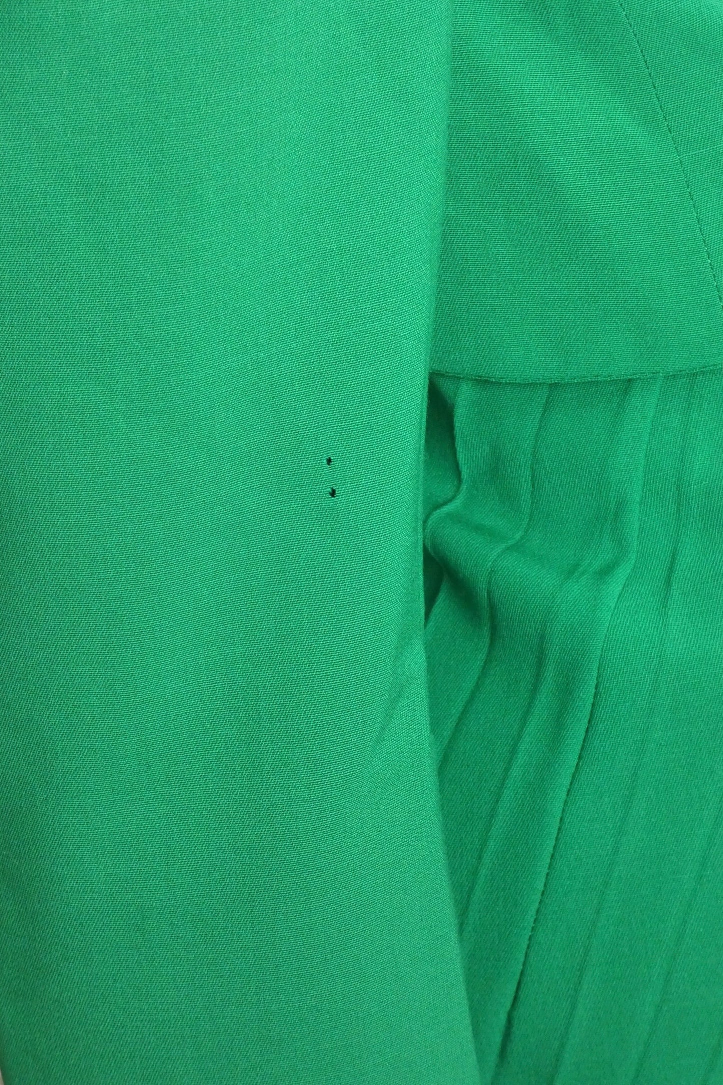 GIANNI VERSACE COUTURE - 1989 Green Wool Skirt Suit, Size-8
