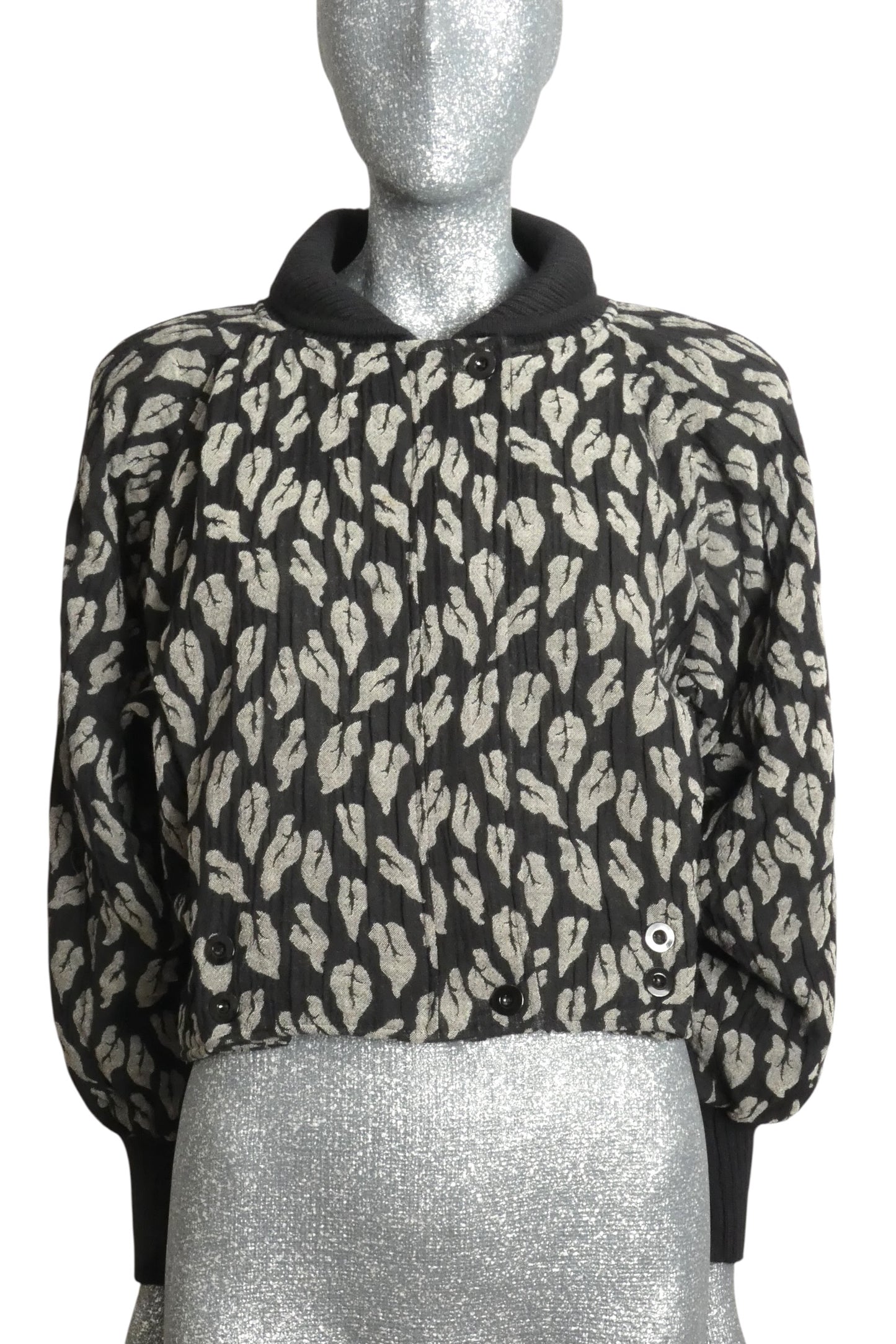 1980s Brocade Jacket, Size 6