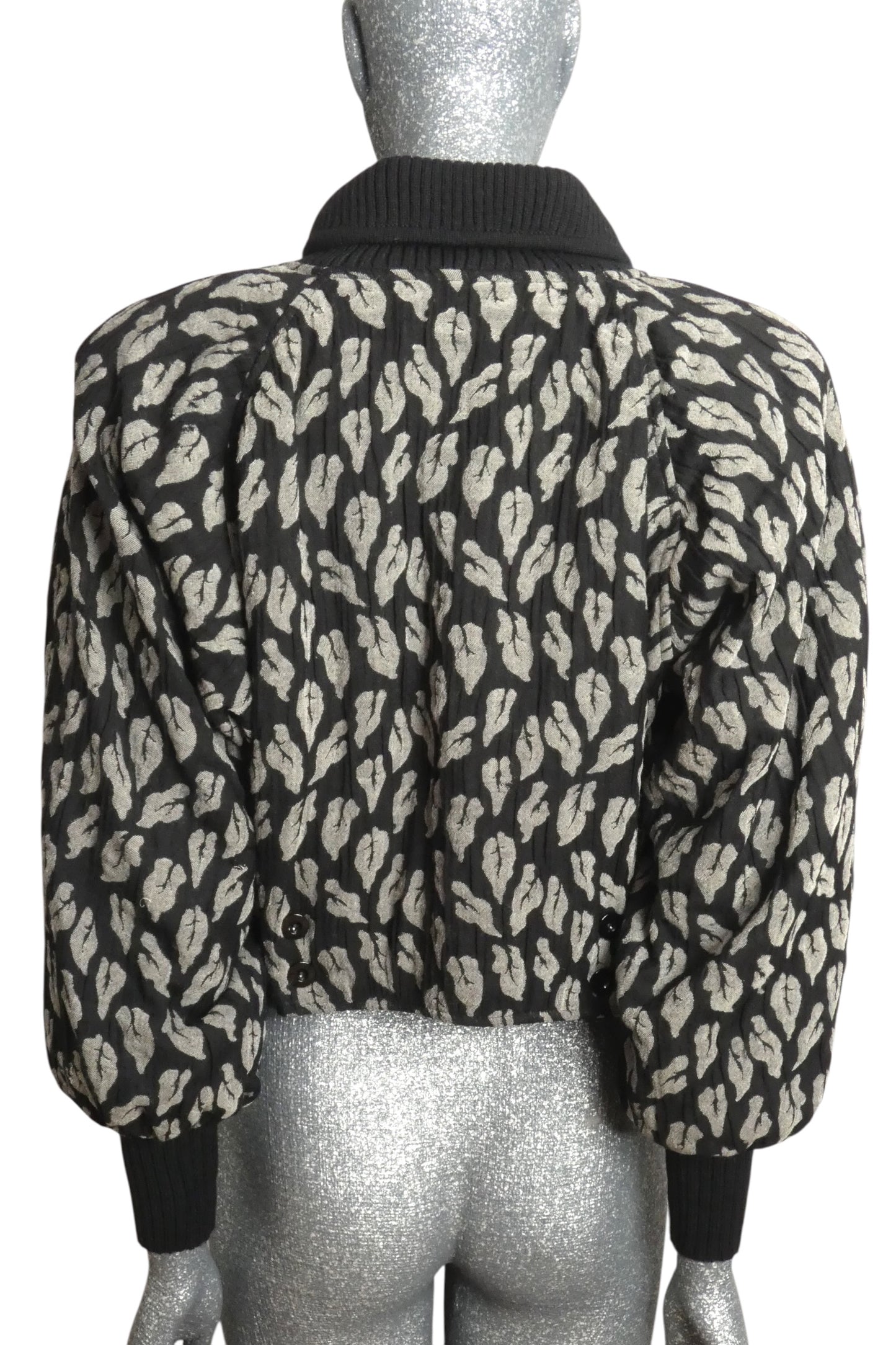 1980s Brocade Jacket, Size 6