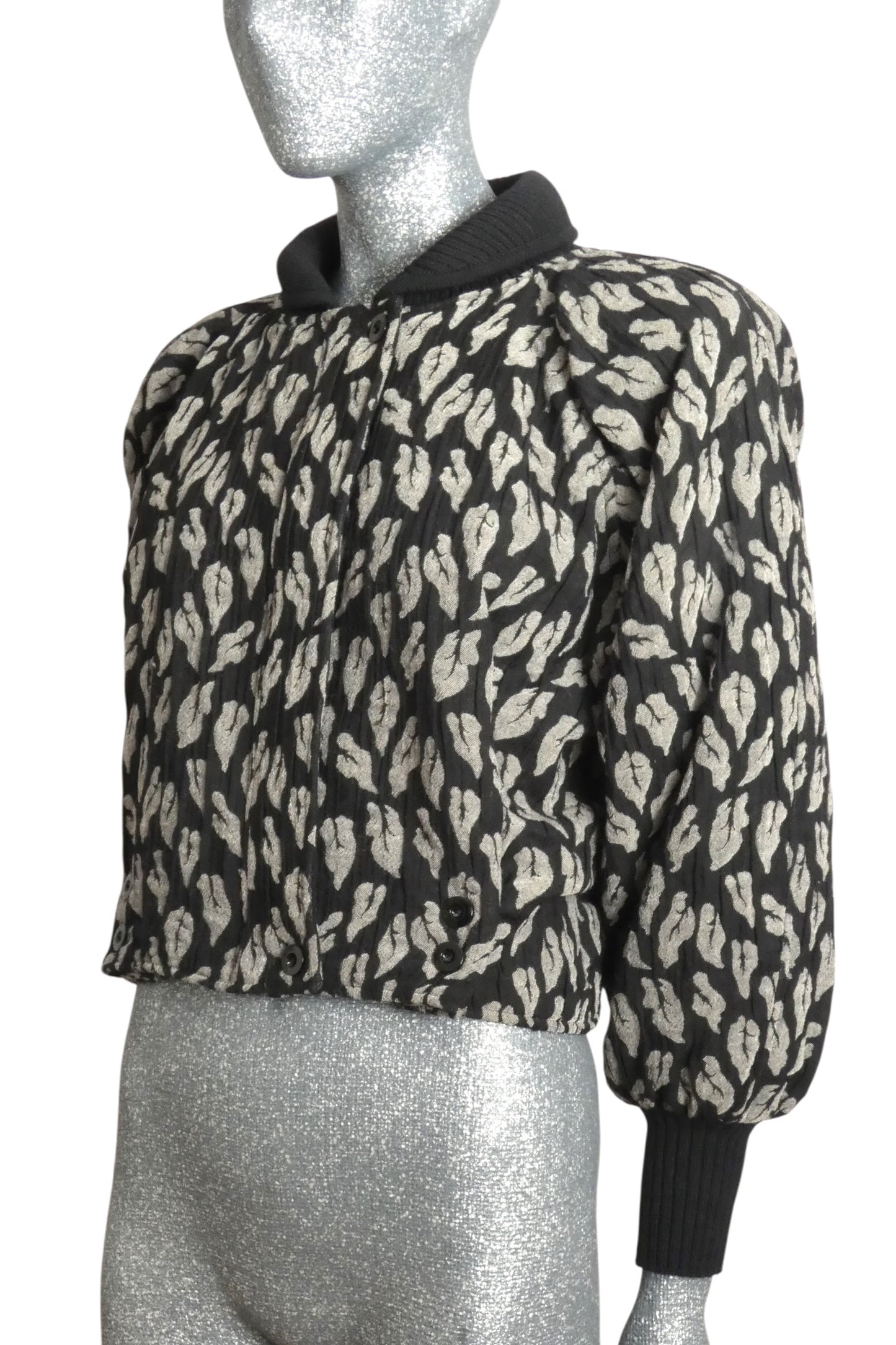 1980s Brocade Jacket, Size 6