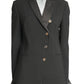 BRUNELLO CUCINELLI - Black Wool & Feather Tuxedo Jacket, Size-10