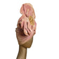 KENNETH HOPKINS - 1940s Pink Velvet Turban and Gloves Set