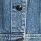 MOSCHINO - 1980s Braid Trimmed Denim Jacket, Size-8