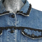 MOSCHINO - 1980s Braid Trimmed Denim Jacket, Size-8
