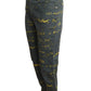 MOSCHINO CHEAP & CHIC - 1990s Cotton Print Trousers, Size-10