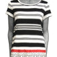 MOSCHINO CHEAP & CHIC - Cotton Stripe T-Shirt, Size-14