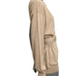 MOSCHINO COUTURE! - S2025 Brown One Shoulder Cardigan, Multiple Items Available