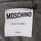 MOSCHINO COUTURE! - S2025 Grey One Shoulder Cardigan, Multiple Items Available